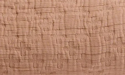 Parachute Desert Cotton Jacquard Coverlet In Adobe