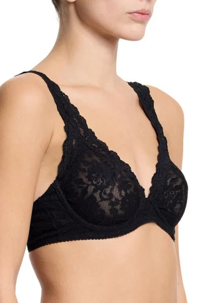 Hanky Panky Apex Signature Lace Underwire Bra In Black