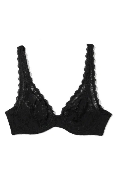 Hanky Panky Apex Signature Lace Underwire Bra In Black