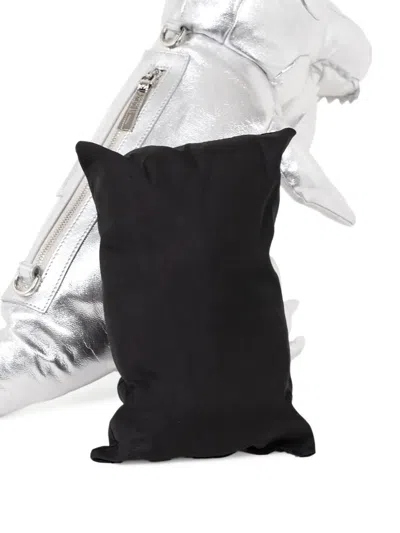 Miharayasuhiro T-rex Shoulder Bag In Silver