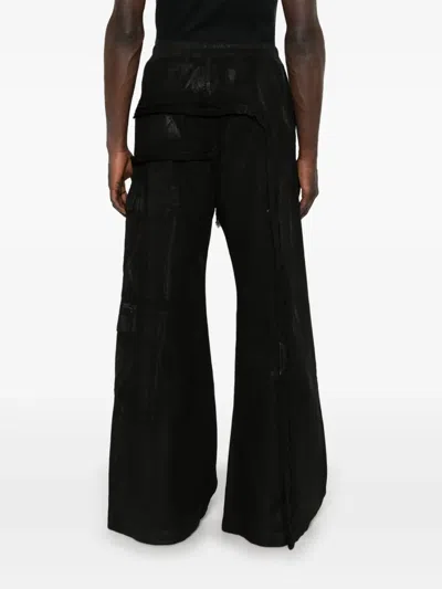 Rick Owens Drkshdw Jumbo Bela Double Cargo In Black