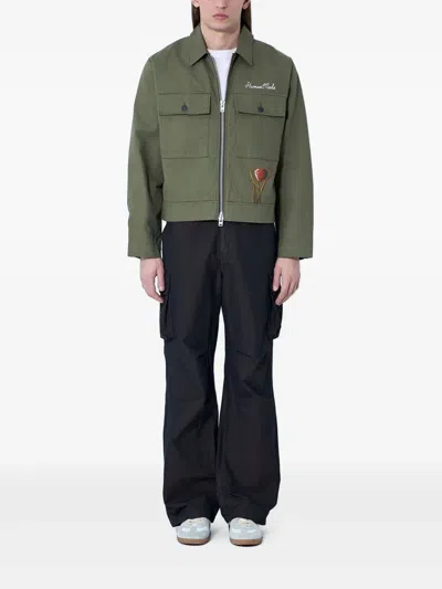 Human Made Long Sleeve Casual Jacket In Green