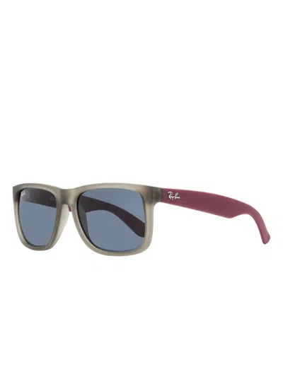 Ray Ban Justin Color Mix Sonnenbrillen Braun Fassung Blau Glas 50-16 In Grey
