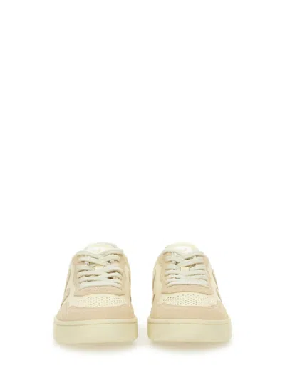 Veja Leather V-90 Sneakers In White