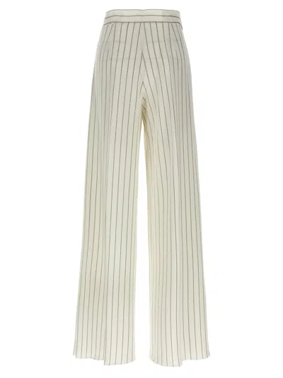 Max Mara Clarion Trousers In White