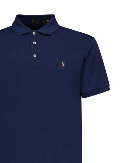 Polo Ralph Lauren Polo Shirt With Pony In Blue