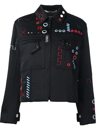 Versace Jacket In Black | ModeSens