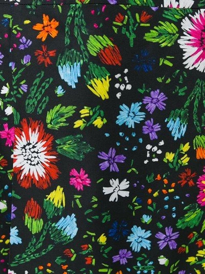 Shop Victoria Victoria Beckham Floral Print A-line Skirt