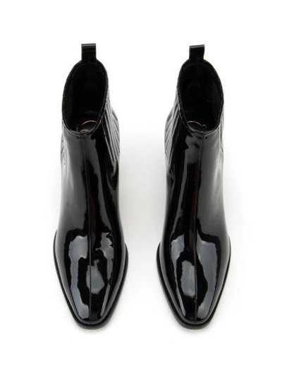 Shop Roger Vivier Sky Scraper Ankle Boots In Nero|nero