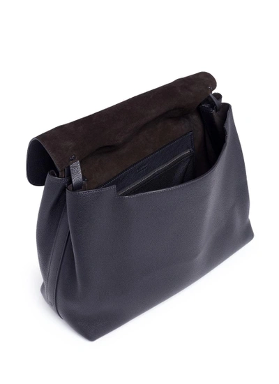 Shop The Row 'top Handle 14' Leather Shoulder Bag