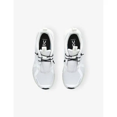 On White Kids' Cloud Sky Low-top Woven Trainers Eur 38.5 /5.5 Uk In White