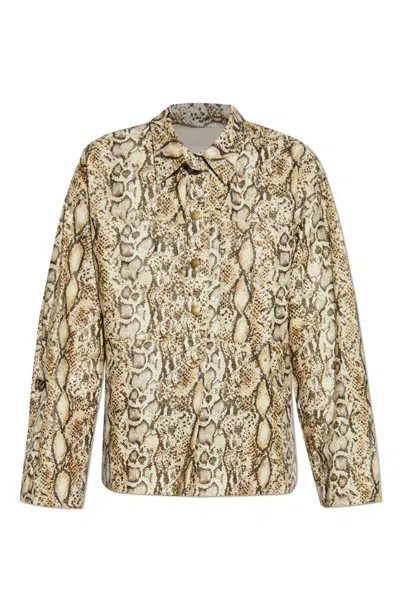 Isabel Marant Floran Shirt In Animal Print
