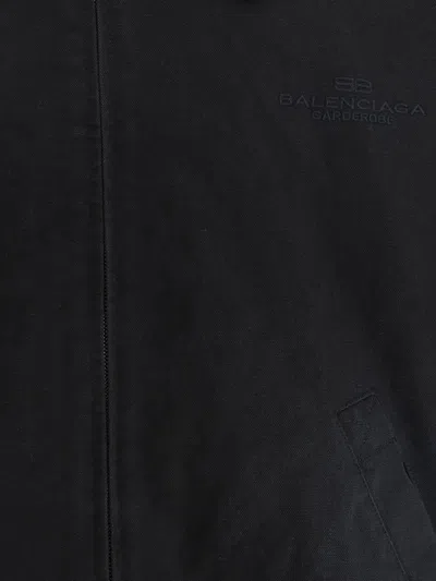 Balenciaga Oversized Jacket In Black
