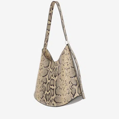 Jil Sander Eldorado Medium Leather Shoulder Bag In Red