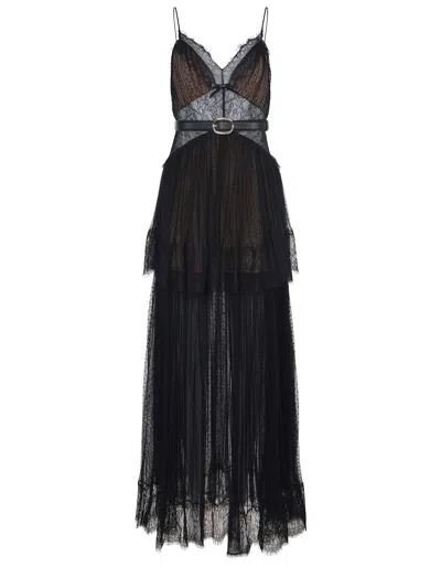 Self-portrait Self Portrait Dresses In Black