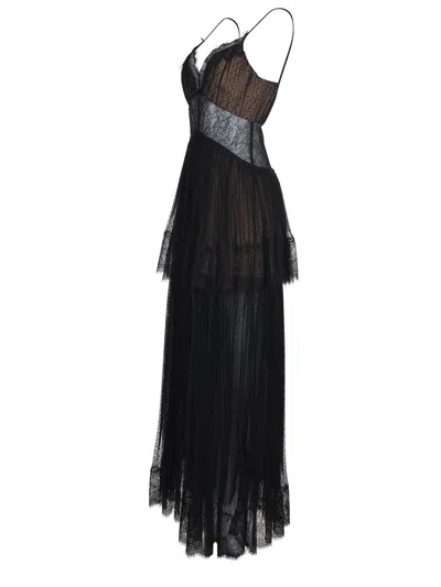 Self-portrait Self Portrait Dresses In Black