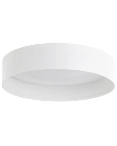 Eglo Ester 1 Light Integrated Led Ceiling Light With White Finish & White Acrylic Shade
