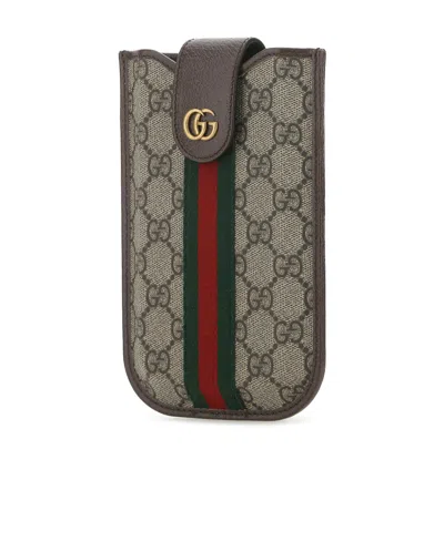 Gucci Borsa A Tracolla Ophidia Mini In Tessuto Gg Supreme Uomo In Multicolor