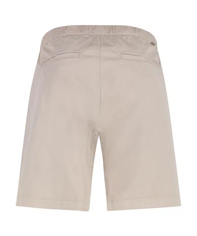 Woolrich Brown Solid Shorts In Sand