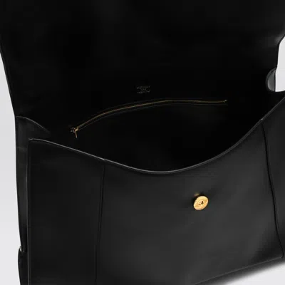 Balenciaga Women's Leather Hourglass Shoulder Bag In Black