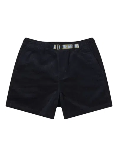 Brain Dead Cotton Shorts In 黑色