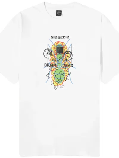 Brain Dead Future Sounds T-shirt In 白色
