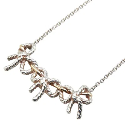 Pre-owned Tiffany & Co 925 Yellow Gold (18k) Necklace () In Multi