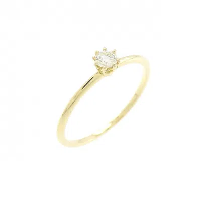 Pre-owned Ahkah Band Ring () In Yellow