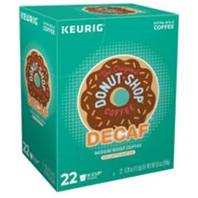 Keurig Green Mountain 99119 Medium Roast Donut Shop Decaf Coffee K-cups In Multi