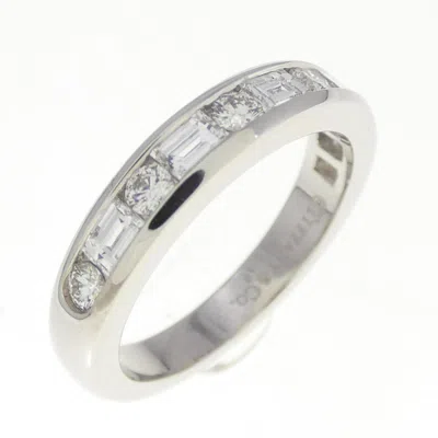 Pre-owned Tiffany & Co Platinum Band Ring () In Multi