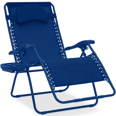 Best Choice Products Oversized Zero Gravity Chair, Folding Outdoor Patio Recliner W/ Cup Holder