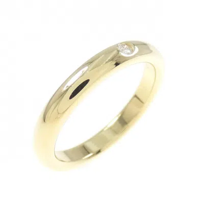 Pre-owned Tiffany & Co Yellow Gold (18k) Band Ring () In Multi