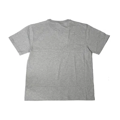 Alexander Wang Puff Logo T-shirt Grey In M
