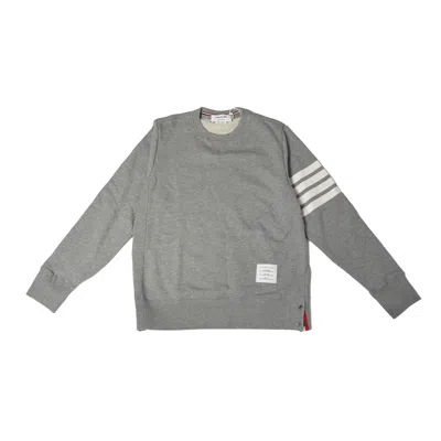 Thom Browne 4-bar Crewneck Sweatshirt In 3