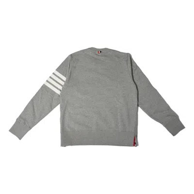 Thom Browne 4-bar Crewneck Sweatshirt In 3