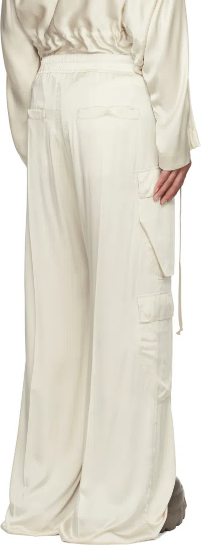 Rick Owens Men's Cargobelas Dinge Trousers In 41 Dinge