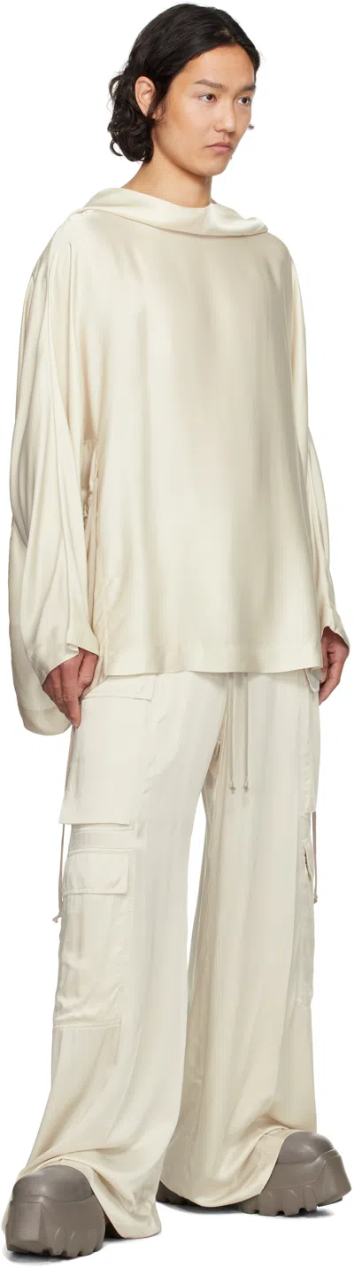 Rick Owens Men's Cargobelas Dinge Trousers In 41 Dinge