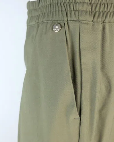 Liu •jo Pantalone Ampio In Tessuto Fluido Con Elastico In Vita In Green