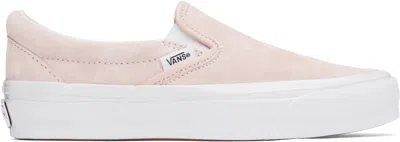 Vans Pink Lx Classic Slip-on 98 Sneakers