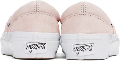 Vans Pink Lx Classic Slip-on 98 Sneakers