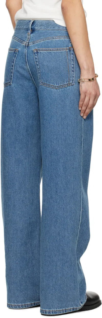 Still Here Blue Walker Jeans In Blue