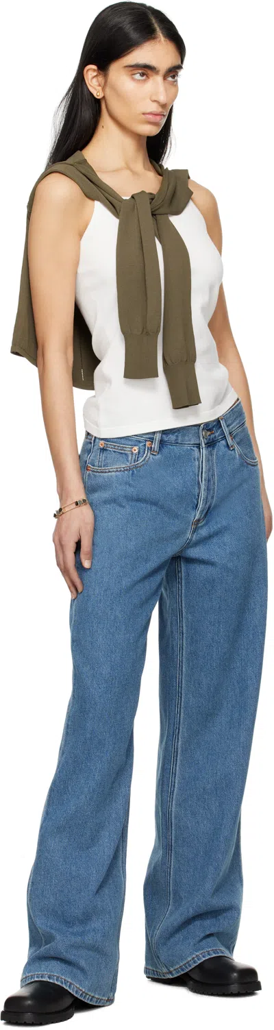 Still Here Blue Walker Jeans In Blue