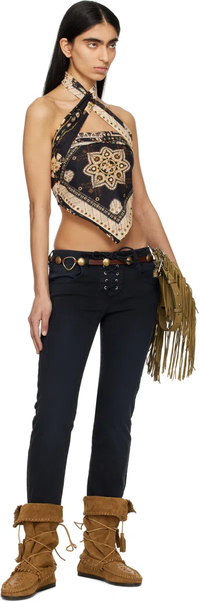 Isabel Marant Women Caramel Suede Winki Boots In Brown