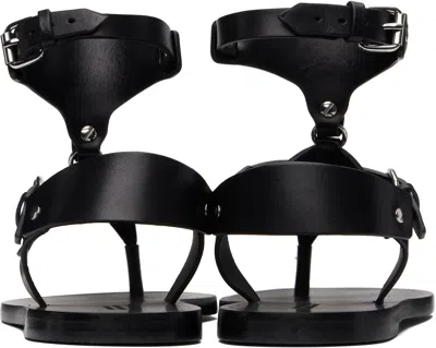 Isabel Marant Eveen Removable Ankle Cuff Sandal In Black