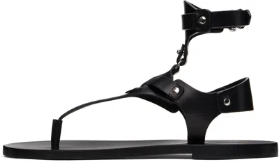 Isabel Marant Eveen Removable Ankle Cuff Sandal In Black