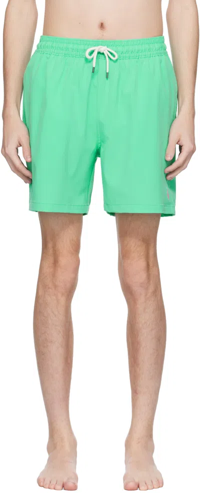 Polo Ralph Lauren Mid Trunk Swimshorts In Green