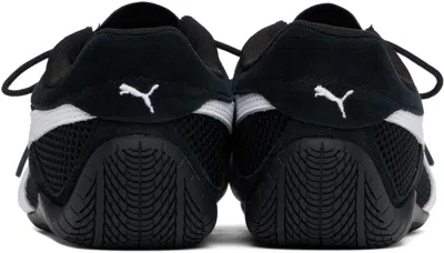 Puma Speedcat Og Logo Detailed Sneakers In Black