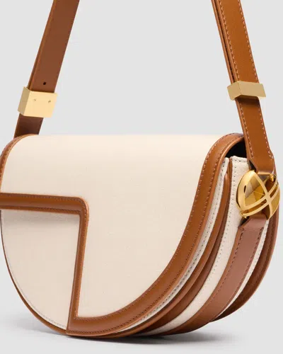 Patou Le  Medium Crossbody Bag In Beige
