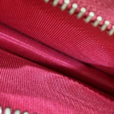 Pre-owned Gucci Pink Leather Wallet (bi-fold) ()