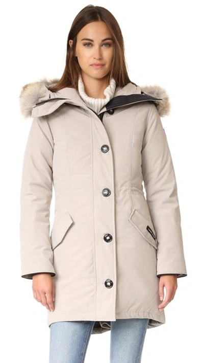 Canada Goose Rossclair Parka In Limestone ModeSens GB